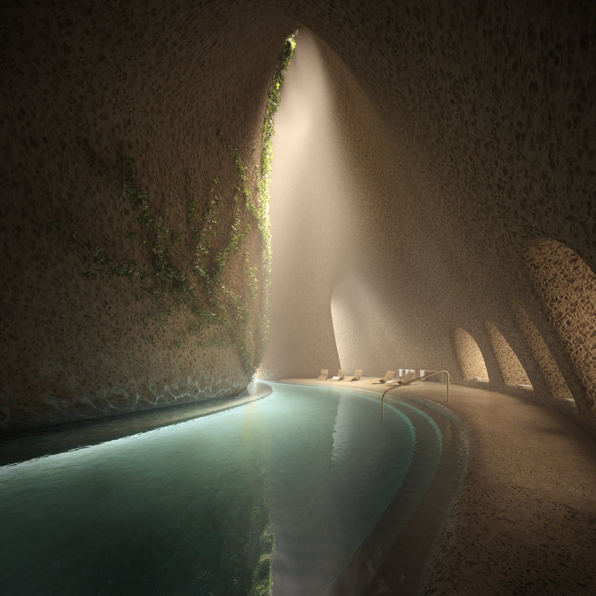 Dune subterranean spa